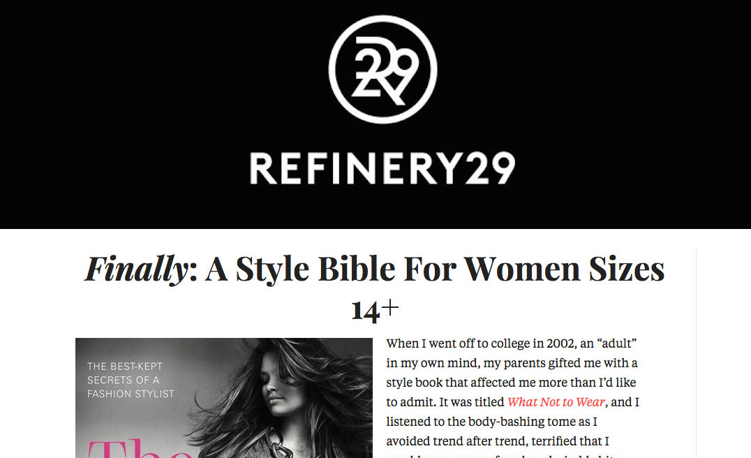 Finally: A Style Bible For Women Sizes 14+